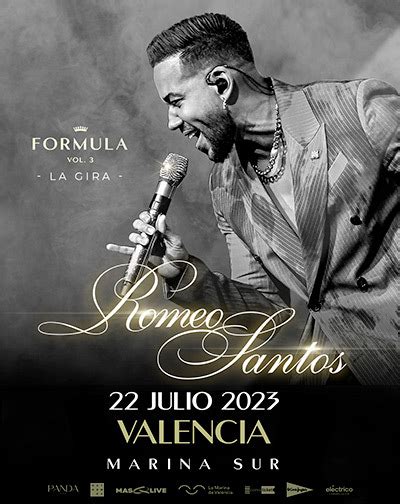 concierto romeo valencia|Romeo Santos vuelve a València el 22 de julio: dónde conseguir。